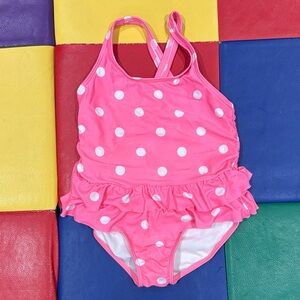 3T Carter’s Pink Polka Dot Kids Swimsuit